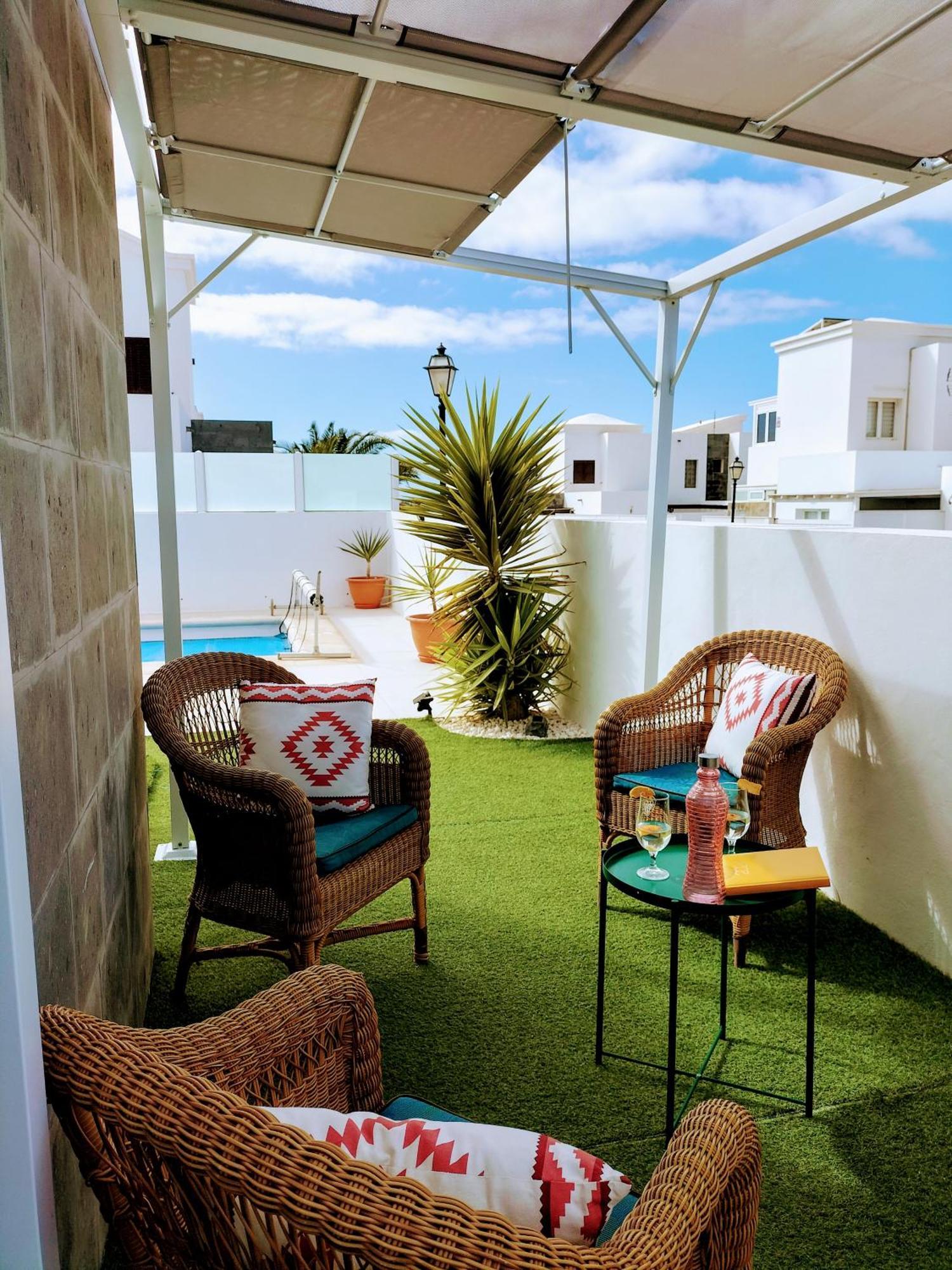 Lovely Villa Agua & Fuego,Heated Pool Playa Blanca  Extérieur photo