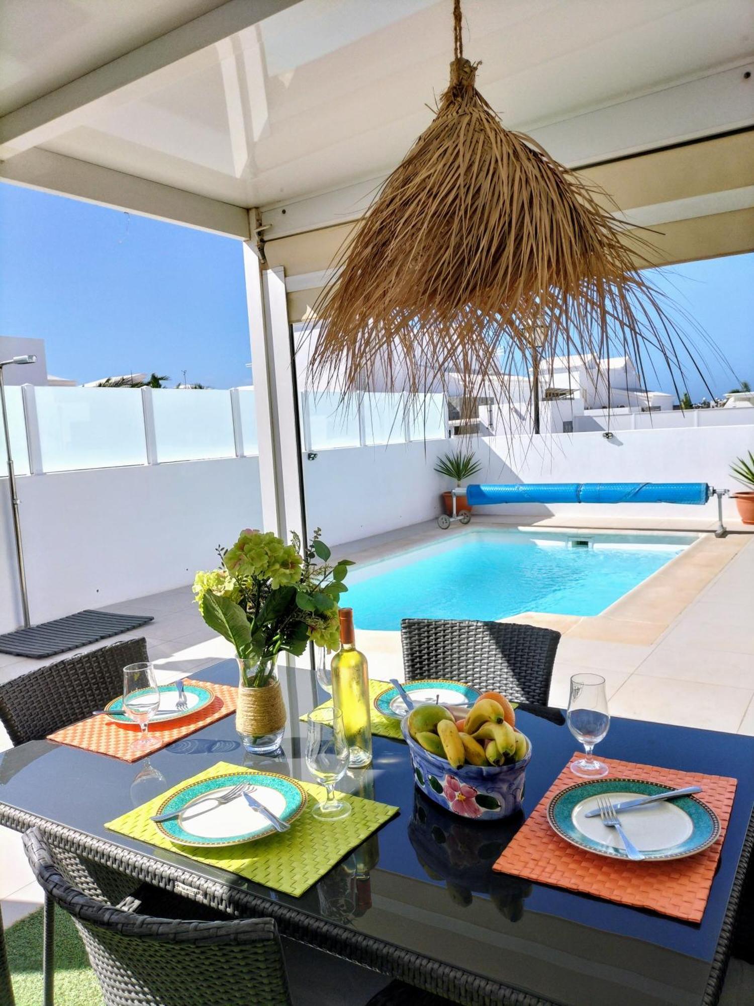 Lovely Villa Agua & Fuego,Heated Pool Playa Blanca  Extérieur photo